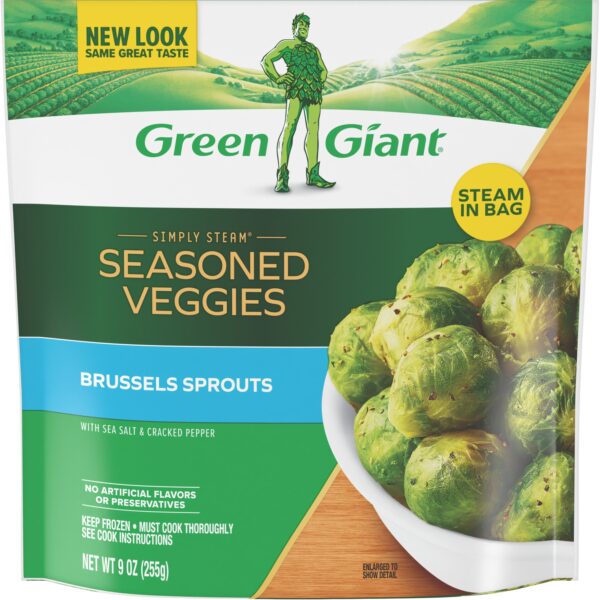 Green Giant®  Simply Steam™ Brussels Sprouts with Sea Salt & Cracked Pepper