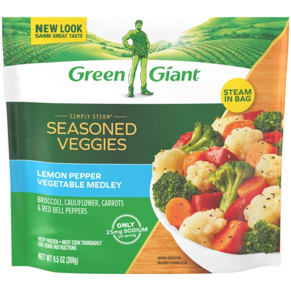 Green Giant® Simply Steam™ Made with Dash Salt-Free Seasoning - Lemon Pepper Vegetable Medley