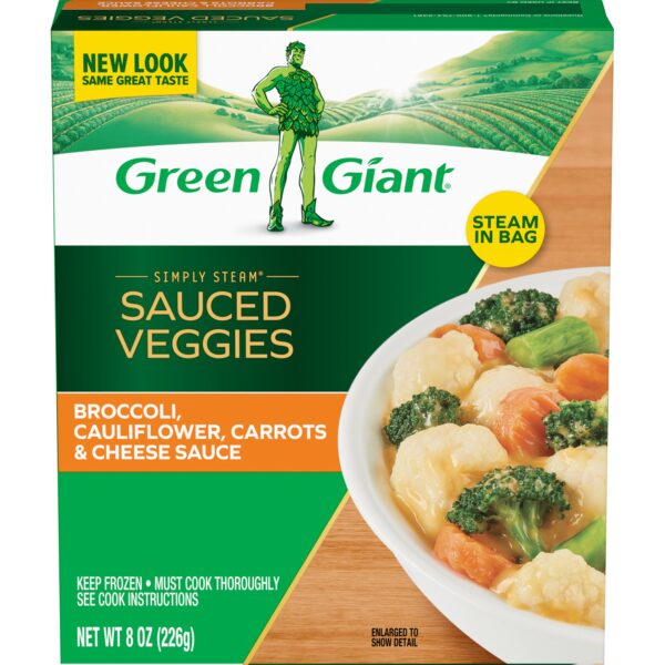 Green Giant® Broccoli, Cauliflower, Carrots & Cheese Sauce