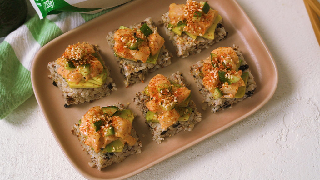 Cauliflower Sushi Stacks Recipe