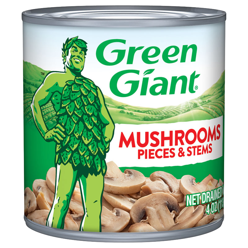Green Giant® Mushroom Pieces And Stems 4 Oz Can