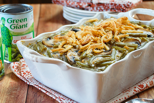 Green Giant presents our green bean casserole recipe that will have your guests and family yelling for more!