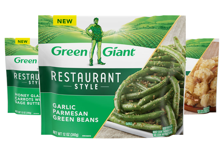 Green Giant Frozen Vegetables - Veggie Steamers