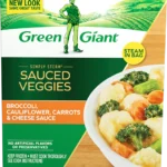 Green Giant Broccoli Cauliflower carrots & Cheese sauced Frozen Vegetables